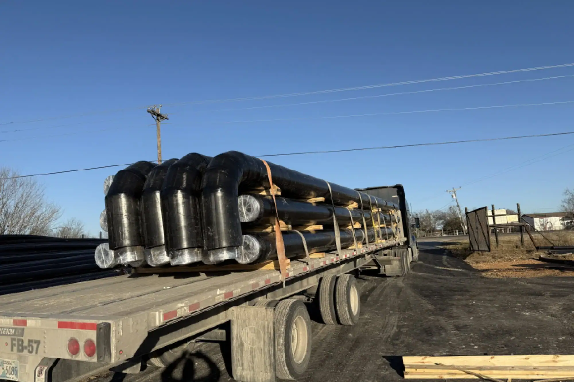 Pre-insulated pipe manufactured by Insul-Pipe Systems