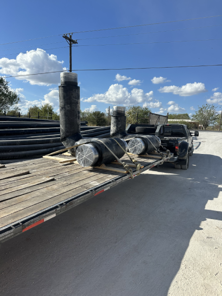Hot water piping